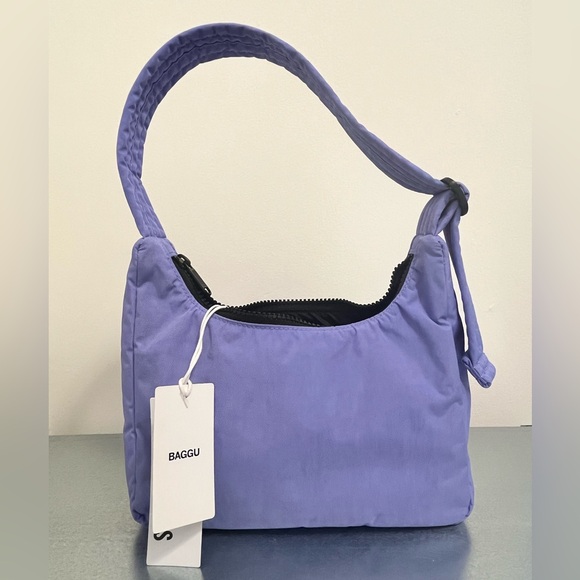 NWT Baggu Mini Shoulder Bag in Bluebell - Picture 3 of 6
